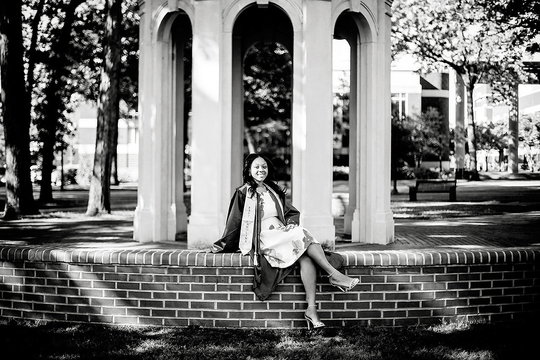 Senior Pictures at East Carolina Univeristy