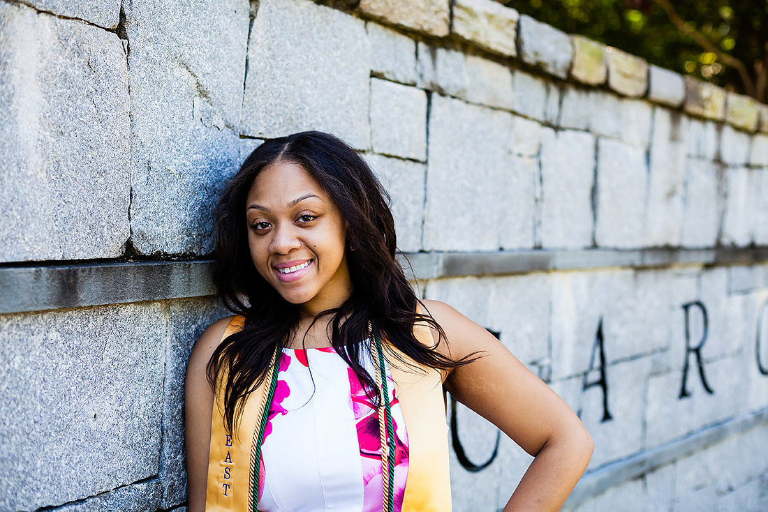 Senior Pictures at East Carolina Univeristy