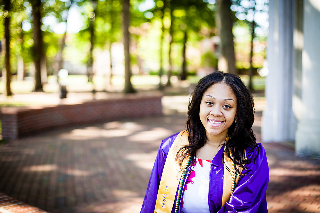 Senior Pictures at East Carolina Univeristy