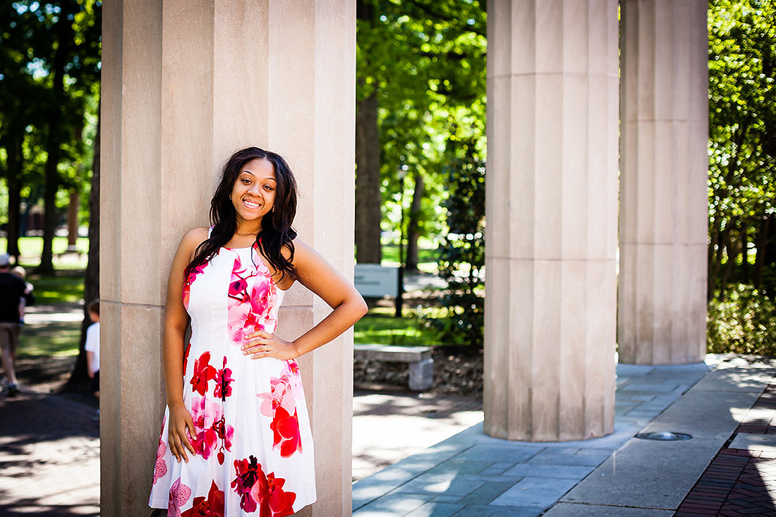 Senior Pictures at East Carolina Univeristy